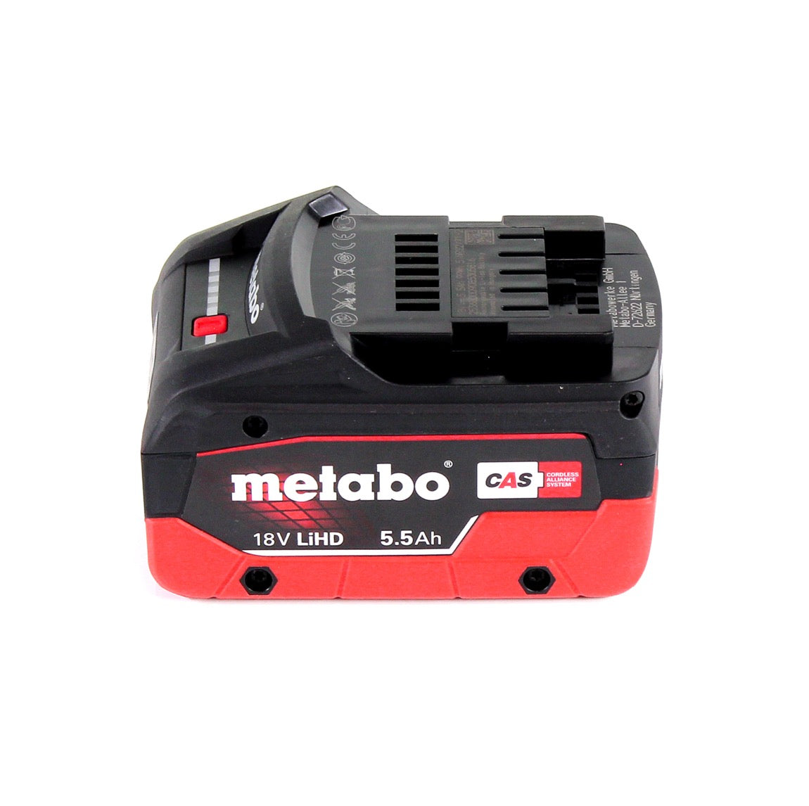 Metabo W 18 LTX 125 Quick Winkelschleifer 18V 125mm + 1x Akku 5,5Ah + Koffer - ohne Ladegerät