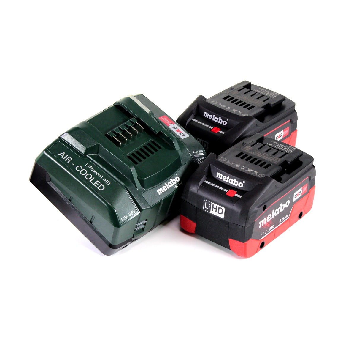 Metabo W 18 LTX 125 Quick Winkelschleifer 18V 125mm + 2x Akku 5,5Ah + Ladegerät + Koffer