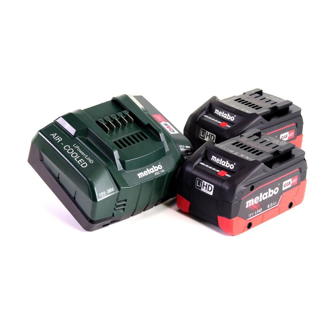 Metabo W 18 LTX 125 Quick Winkelschleifer 18V 125mm + 2x Akku 8,0Ah + Ladegerät + Koffer