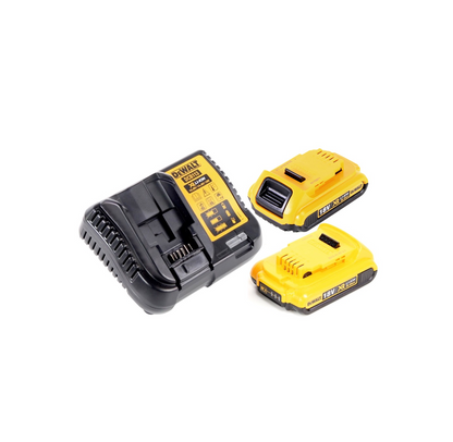 DeWalt DCS 331 N Akku Stichsäge + 2x Akku 2Ah + Ladegerät + Bosch-Stichsägeblatt Set + TSTAK