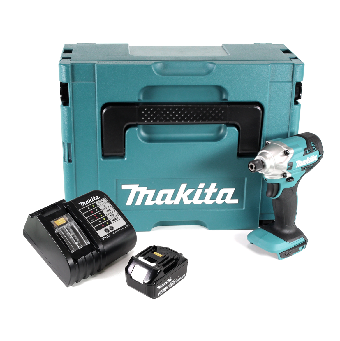 Makita DTD 156 SF1J Akku Schlagschrauber 18V 155Nm + 1x Akku 3,0Ah + Ladegerät + Makpac - Toolbrothers