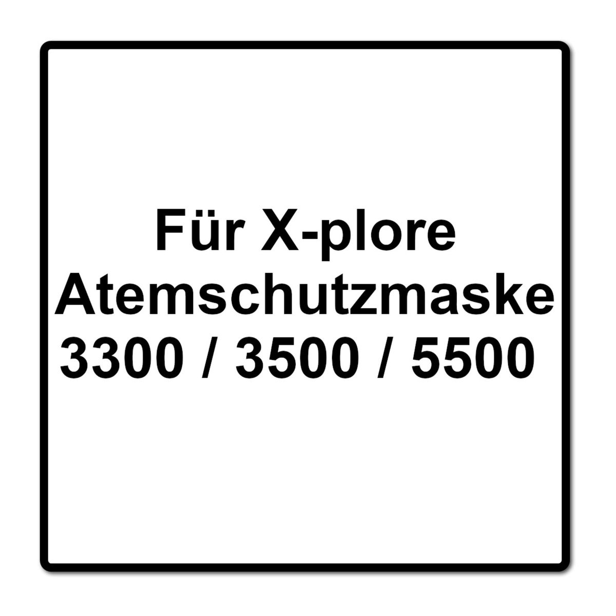 Dräger X-plore Set: Filtres combinés à baïonnette pour X-plore 3300 / 3500 / 5500 ( A1B1E1K1 Hg P3 R D ), 14 pcs. ( 7x 6738817 )