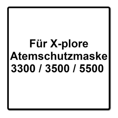 Dräger 22x Partikelfilter X-plore P3 R Bajonettfilter für X-plore 3300 / 3500 / 5500 ( 6738011 )