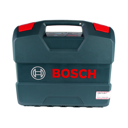 Bosch GBH 2-26 F Bohrhammer 830W 2,7J SDS-plus Solo + Bohrkronen Zubehör M16 + Koffer