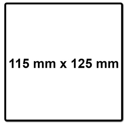 Mirka Goldflex Soft 115x125mm P500 200Stk. ( 2912707051 ) Handpad Rolle perforiert - Toolbrothers