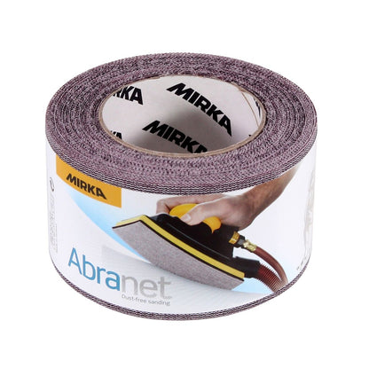 Mirka ABRANET Rouleau d'Abrasif  Velcro 75 mm x 10 m P120  (545BI001123R)