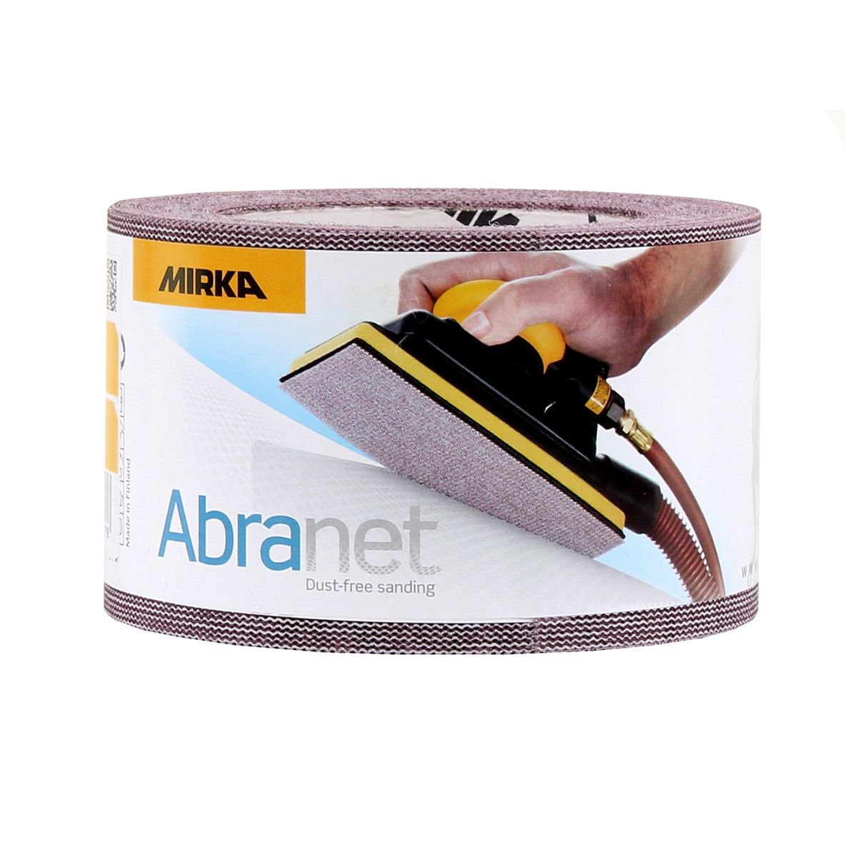 Mirka ABRANET Rouleau de papier abrasif 75 mm x 10 m P240 Klett (545BI001253R)