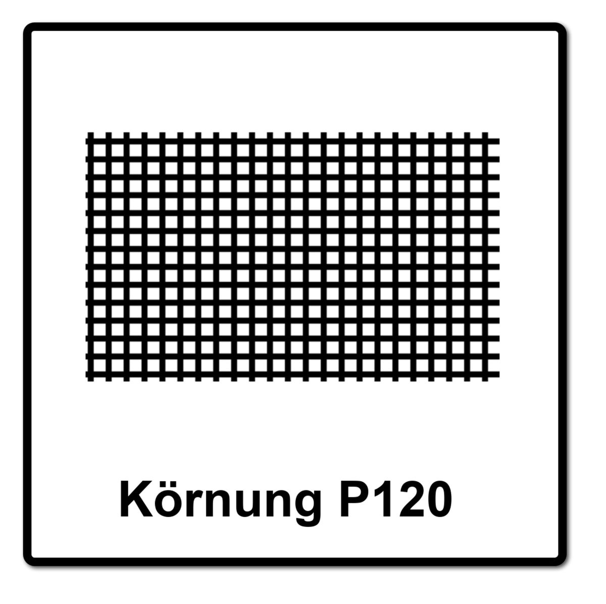 Mirka ABRANET Rouleau de papier abrasif 115 mm x 10 m P120  Klett (545BY001123R)