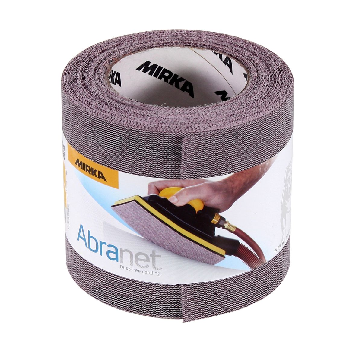 Mirka ABRANET Schleifpapier Rolle 115mm x 10m P120 Schleifrolle Klett ( 545BY001123R )