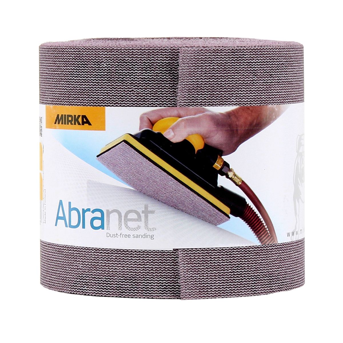 Mirka ABRANET Schleifpapier Rolle 115mm x 10m P120 Schleifrolle Klett ( 545BY001123R )