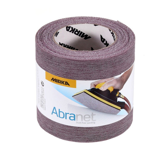 Mirka ABRANET Rouleau de papier abrasif 115 mm x 10 m P140 Klett  (545BY001253R)