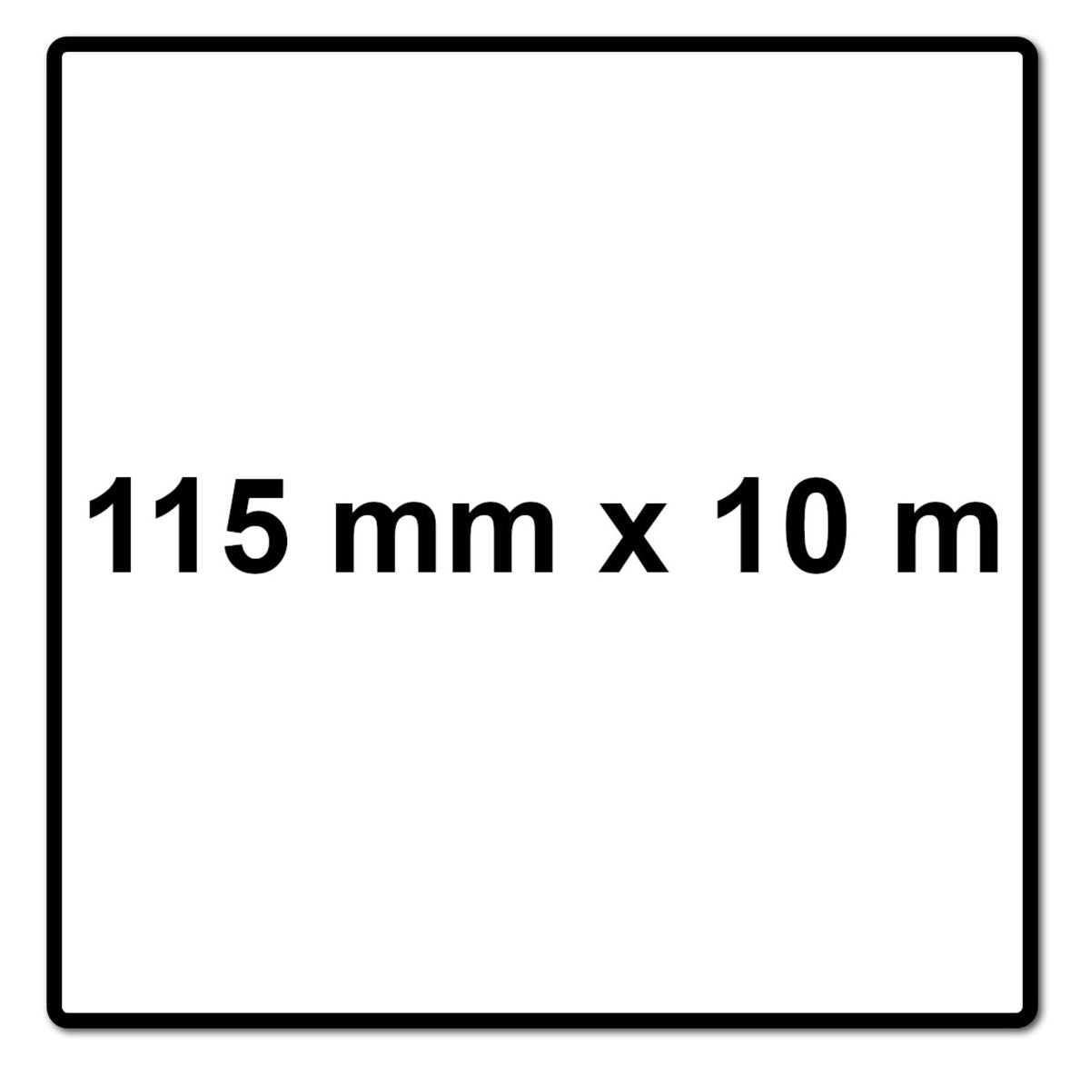 Mirka ABRANET Rouleau de papier abrasif 115 mm x 10 m P140 Klett  (545BY001253R)