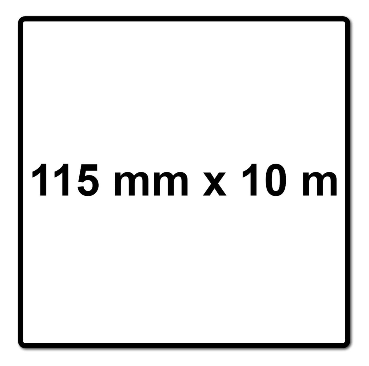 Mirka ABRANET Rouleau de papier abrasif 115 mm x 10 m P320 Klett (545BY001323R)