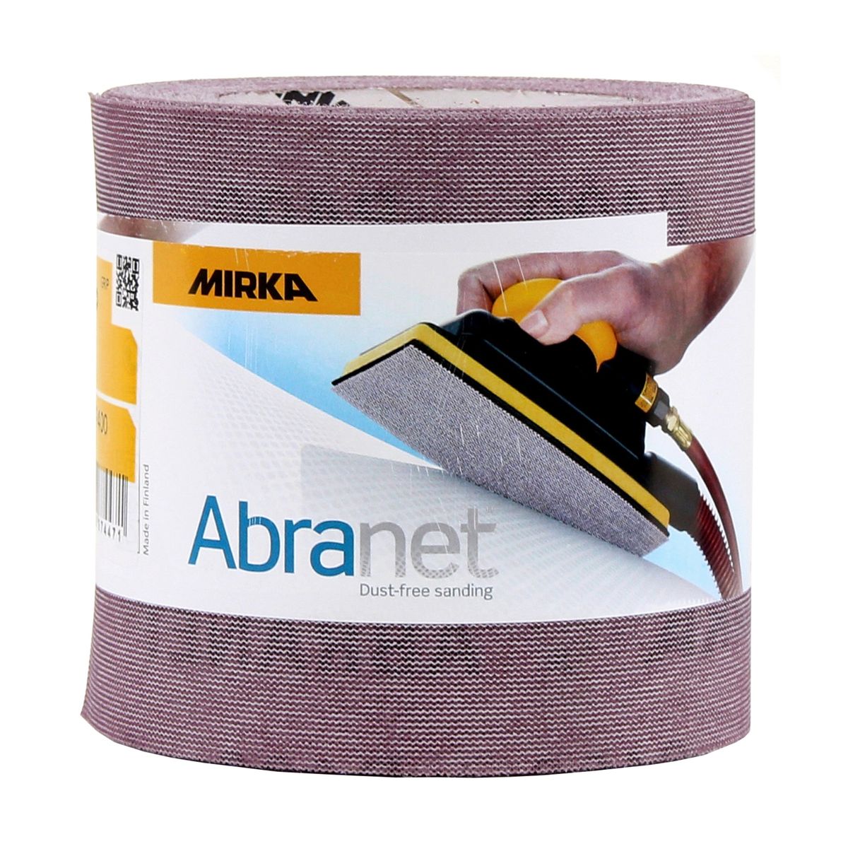 Mirka ABRANET Rouleau de papier abrasif 115 mm x 10 m P400 Klett (545BY001413R)