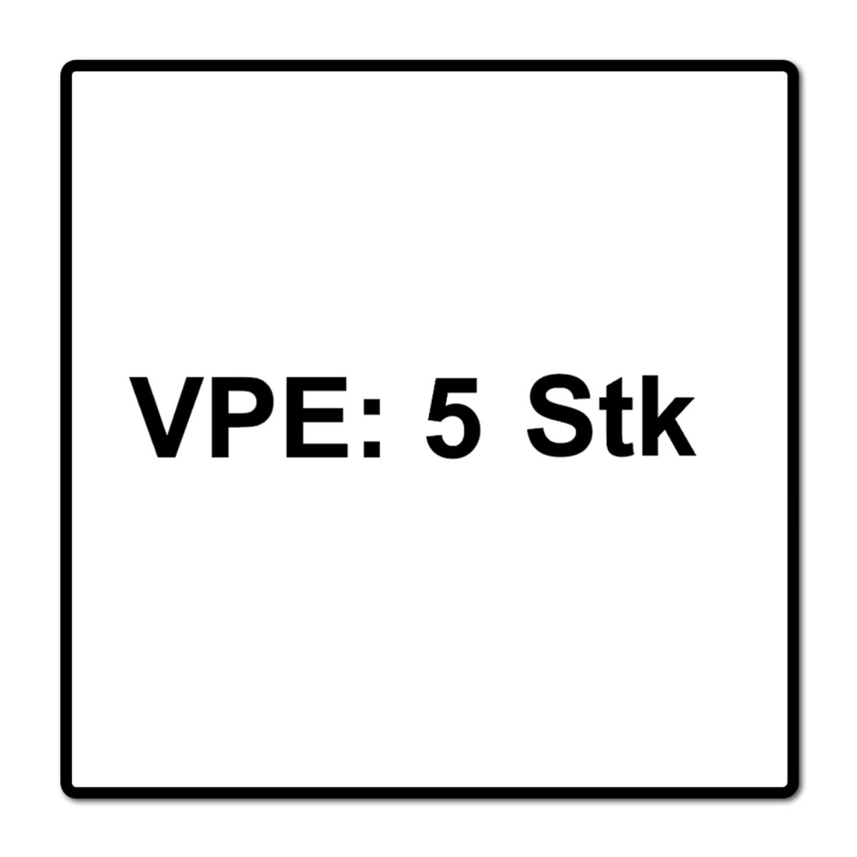 Fein 5x HSS Sägeblatt 85mm Starlock für Multimaster ( 63502106230 ) HSS Metall