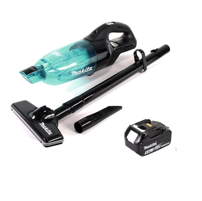 Aspirateur à batterie Makita DCL281 FT1B 18 V + 1x batterie 5,0 Ah - sans chargeur