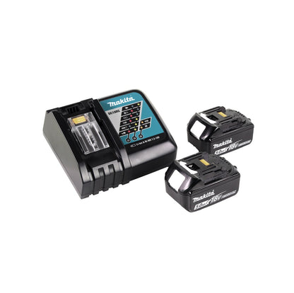 Aspirateur à batterie Makita DCL281 FRTB 18 V + 2x batteries 5,0 Ah + chargeur