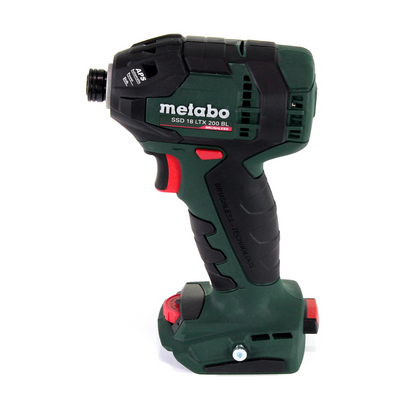 Metabo SSD 18 LTX 200 BL Akku Schlagschrauber 18V 1/4" 200Nm Brushless + 1x Akku 4,0Ah + Koffer - ohne Ladegerät