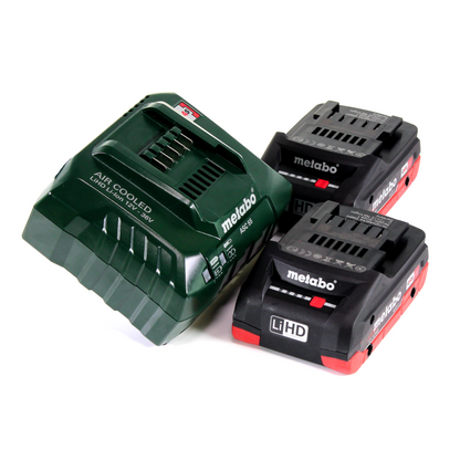 Metabo SSD 18 LTX 200 BL Akku Schlagschrauber 18V 1/4" 200Nm Brushless + 2x Akku 4,0Ah + Ladegerät + Koffer ( 602396520 )