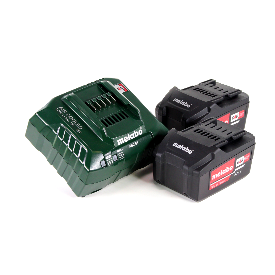 Metabo SSD 18 LTX 200 BL Akku Schlagschrauber 18V 1/4" 200Nm Brushless + 2x Akku 5,2Ah + Ladegerät + Koffer ( 602396650 )