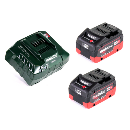 Metabo SSD 18 LTX 200 BL Akku Schlagschrauber 18V 1/4" 200Nm Brushless + 2x Akku 5,5Ah + Ladegerät + Koffer