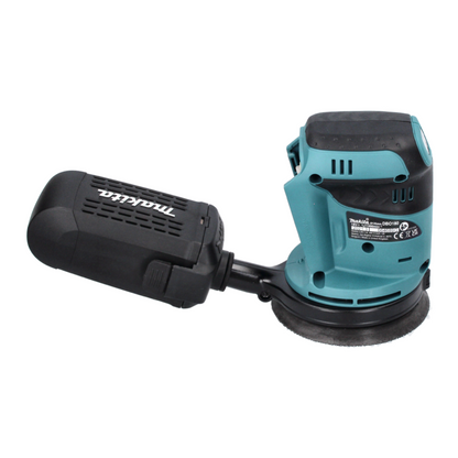 Makita DBO 180 Z Akku Exzenterschleifer 18 V 125 mm + 200x Schleifpapier - ohne Akku, ohne Ladegerät