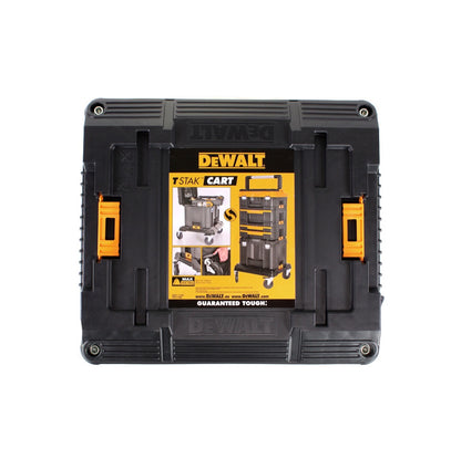 DeWalt DWST1-71229 TSTAK Cart Rollbrett Stapel Wagen + DWST 1-70706 TSTAK IV + CADDY Box + Bit und Steinbohrer FlexTorq Set 75-tlg.