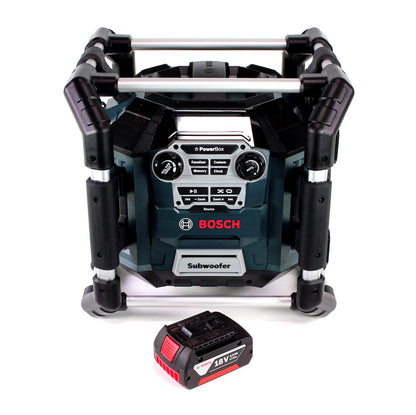 Radio de chantier Bosch GML 20 14,4-18V + 1x batterie 3,0Ah - sans chargeur