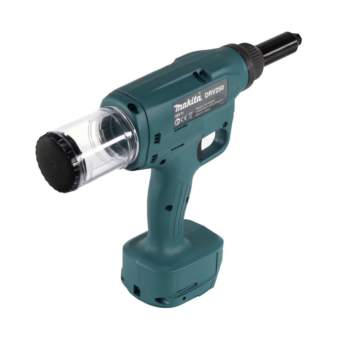 Makita DRV 250 Z Akku Blindnietsetzgerät 18V 20kN Brushless Solo - ohne Akku, ohne Ladegerät