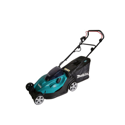 Makita DLM 431 RG2 tondeuse à gazon à batterie 36V (2x18V) 43cm + 2x batterie 6,0Ah + chargeur