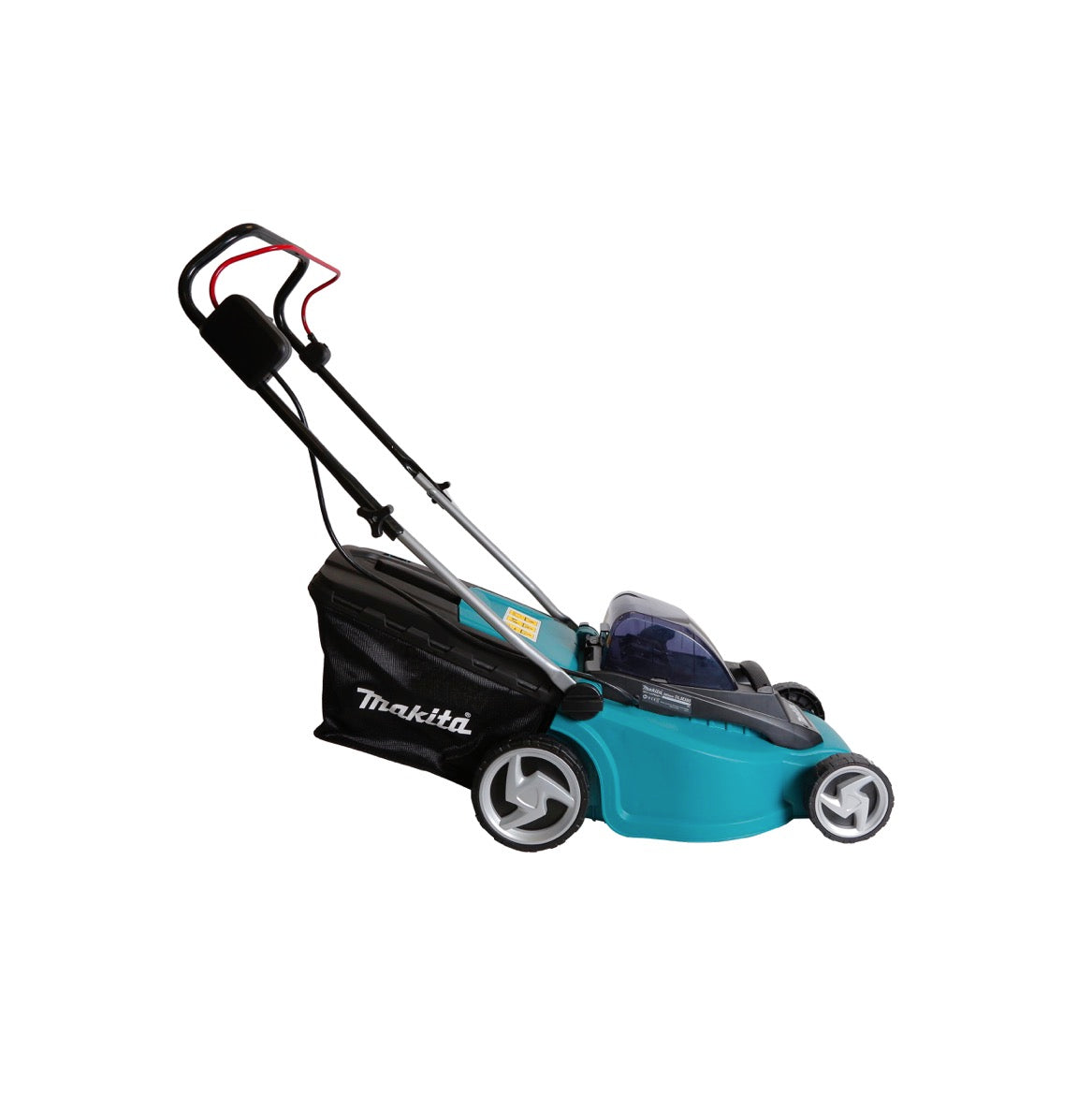 Makita DLM 380 RF2 tondeuse à gazon à batterie 36V (2x18V) 38cm + 2x batterie 3,0 Ah + chargeur