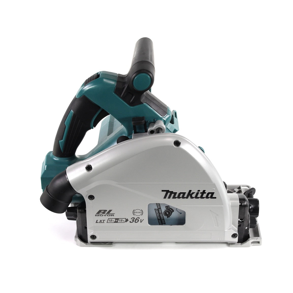 Makita DSP 600 RT Akku Tauchsäge 36V (2x18V) 165 mm Brushless + 2x Akku 5,0Ah + Ladegerät