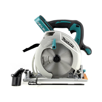 Makita DHS 710 MJ 36 V Akku Li-Ion Handkreissäge 190 mm + 2x Akku 4,0Ah + Makpac - ohne Ladegerät