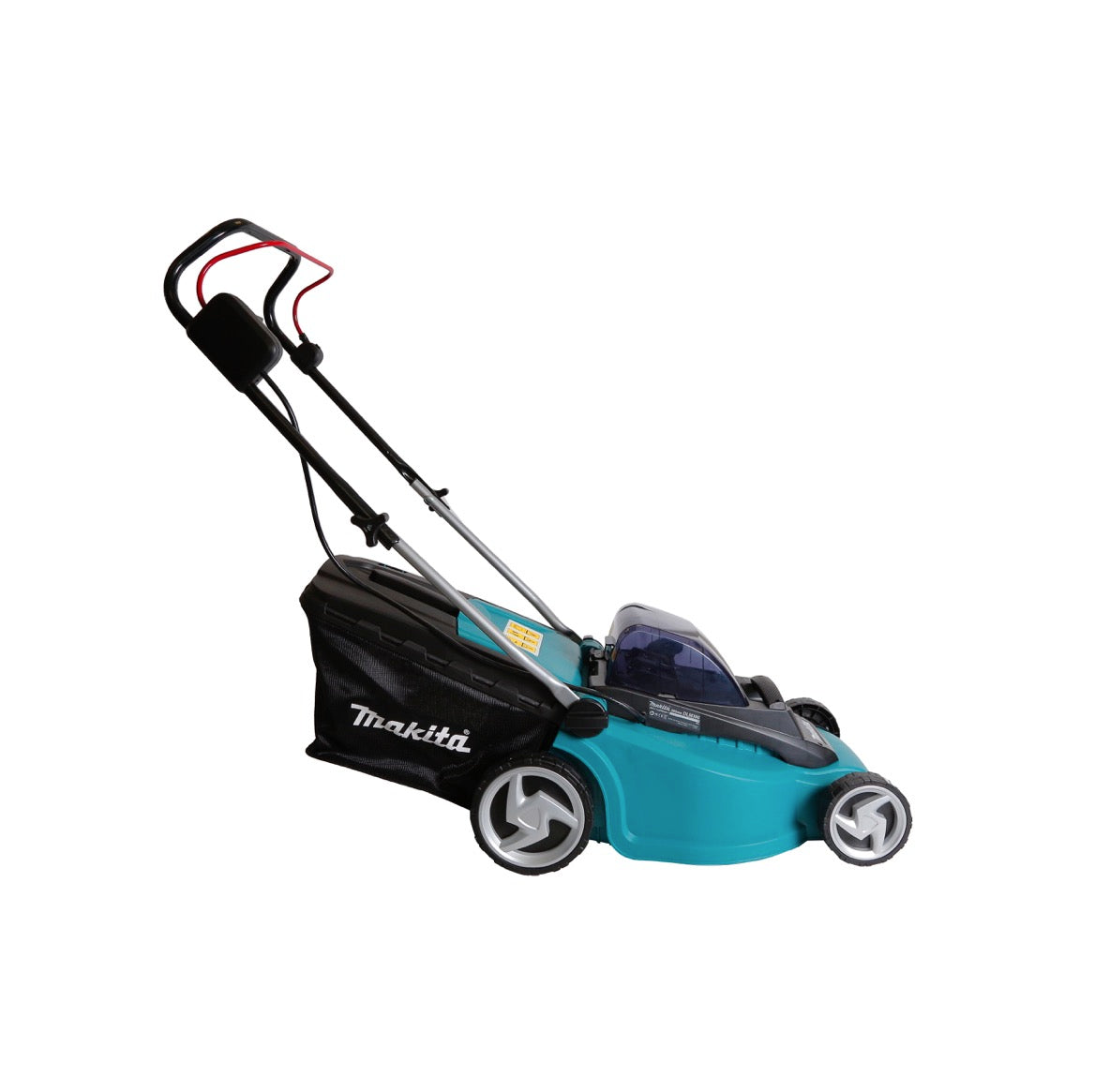 Makita DLM 380 RG2 tondeuse à gazon à batterie 36V (2x18V) 38cm + 2x batterie 6,0Ah + chargeur