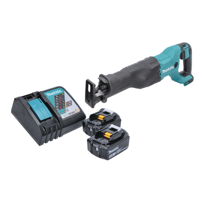 Makita DJR 186 RF Akku Reciprosäge Säbelsäge 18 V + 2x Akku 3,0 Ah + Ladegerät - Toolbrothers