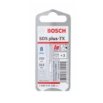 Bosch Hammerbohrer SDS-plus 7X Bohrer 8x250x315mm Carbide ( 2608576134 ) PGM zertifiziert