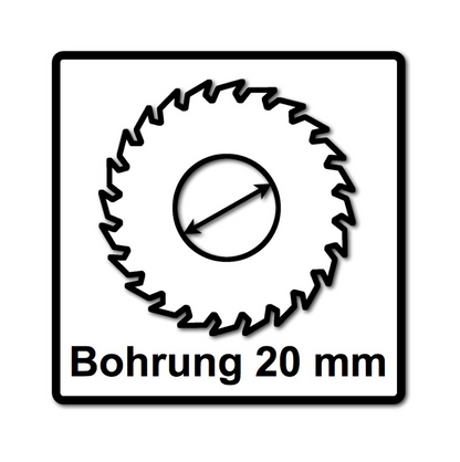 Bosch Kreissägeblatt Standard for Wood 165 x 20 x 1,5 mm 48Z ( 2608837687 )