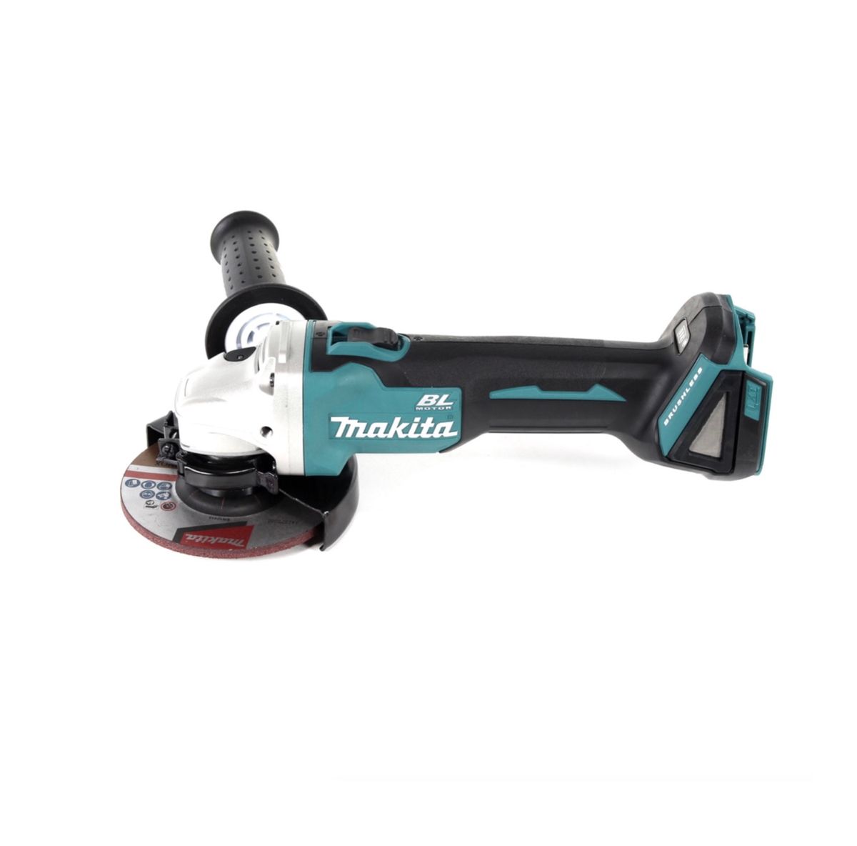 Makita DGA 504 RF1J Akku Winkelschleifer 18 V 125mm Brushless + 1x Akku 3,0Ah + Ladegerät + Schutzhaube + Makpac