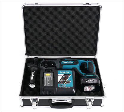 Makita BHR 241 18 V Li-ion Akku Kombi Bohrhammer SET inkl 1x BL1830 B Akku + DC 18 RC Ladegerät + Koffer - Toolbrothers