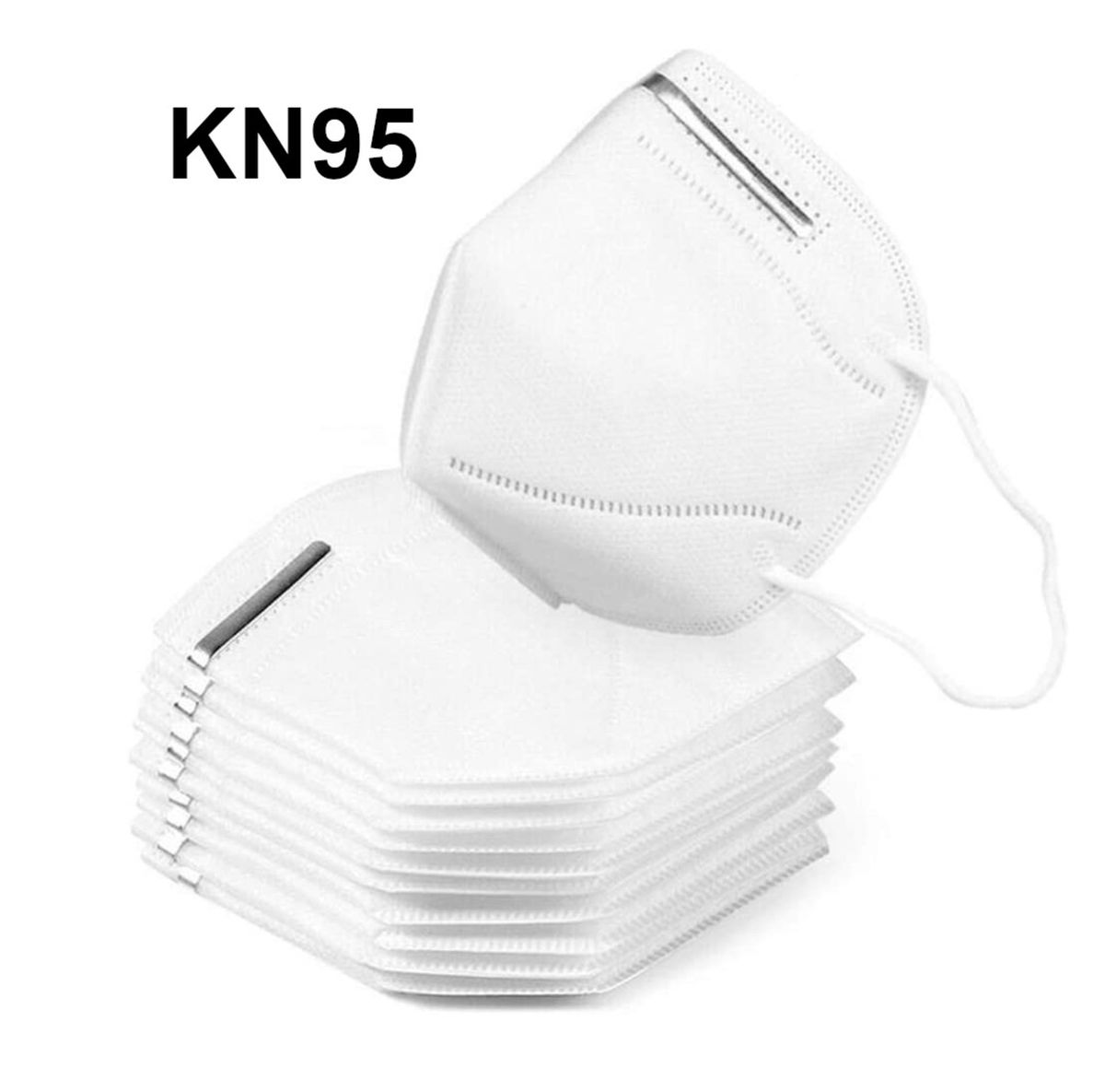 20x Mundschutz Atemschutz Maske KN95 95% Filterleistung FPP2 vergleichbar 4-lagig