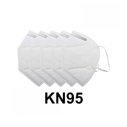 5x Mundschutz Atemschutz Maske KN95 95% Filterleistung FPP2 vergleichbar 4-lagig