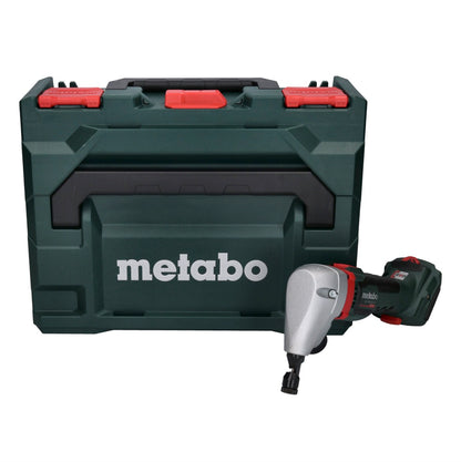 Metabo NIV 18 LTX BL 1.6 Grignoteuse sans fil 18 V Brushless ( 601614840 ) Solo + Coffret metaBOX - sans batterie, sans chargeur