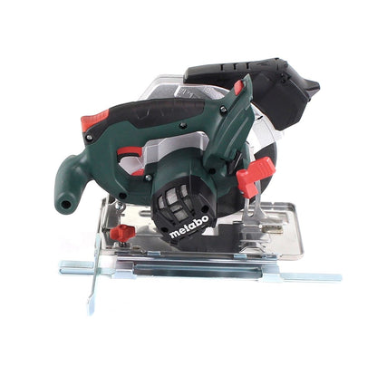 Metabo MKS 18 LTX 58 scie circulaire à métaux sur batterie 18V 165 mm Solo (600771840) + MetaLoc - sans batterie, sans chargeur