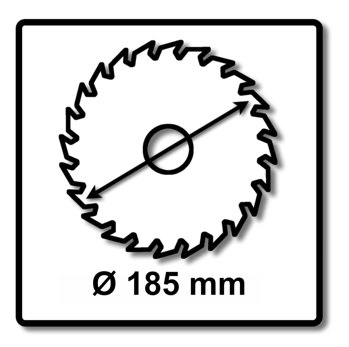 Makita SPECIALIZED Lame de scie circulaire 185 x 30 x 2 mm - 40 dents (B-33174)