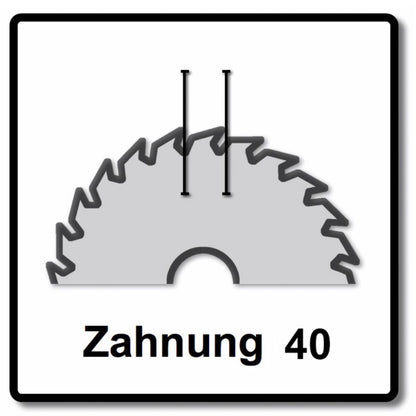 Makita SPECIALIZED Lame de scie circulaire 185 x 30 x 2 mm - 40 dents (B-33174)