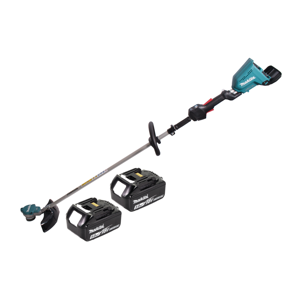 Makita DUR 368 LT2 Akku Rasentrimmer 36V ( 2x18V ) Brushless + 2x Akku 5,0Ah - ohne Ladegerät