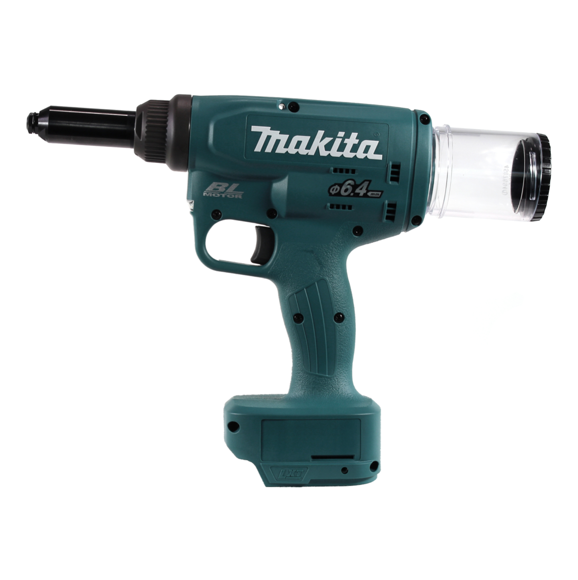 Makita DRV 250 M1 Akku Blindnietsetzgerät 18V 20kN Brushless + 1x Akku 4,0Ah - ohne Ladegerät