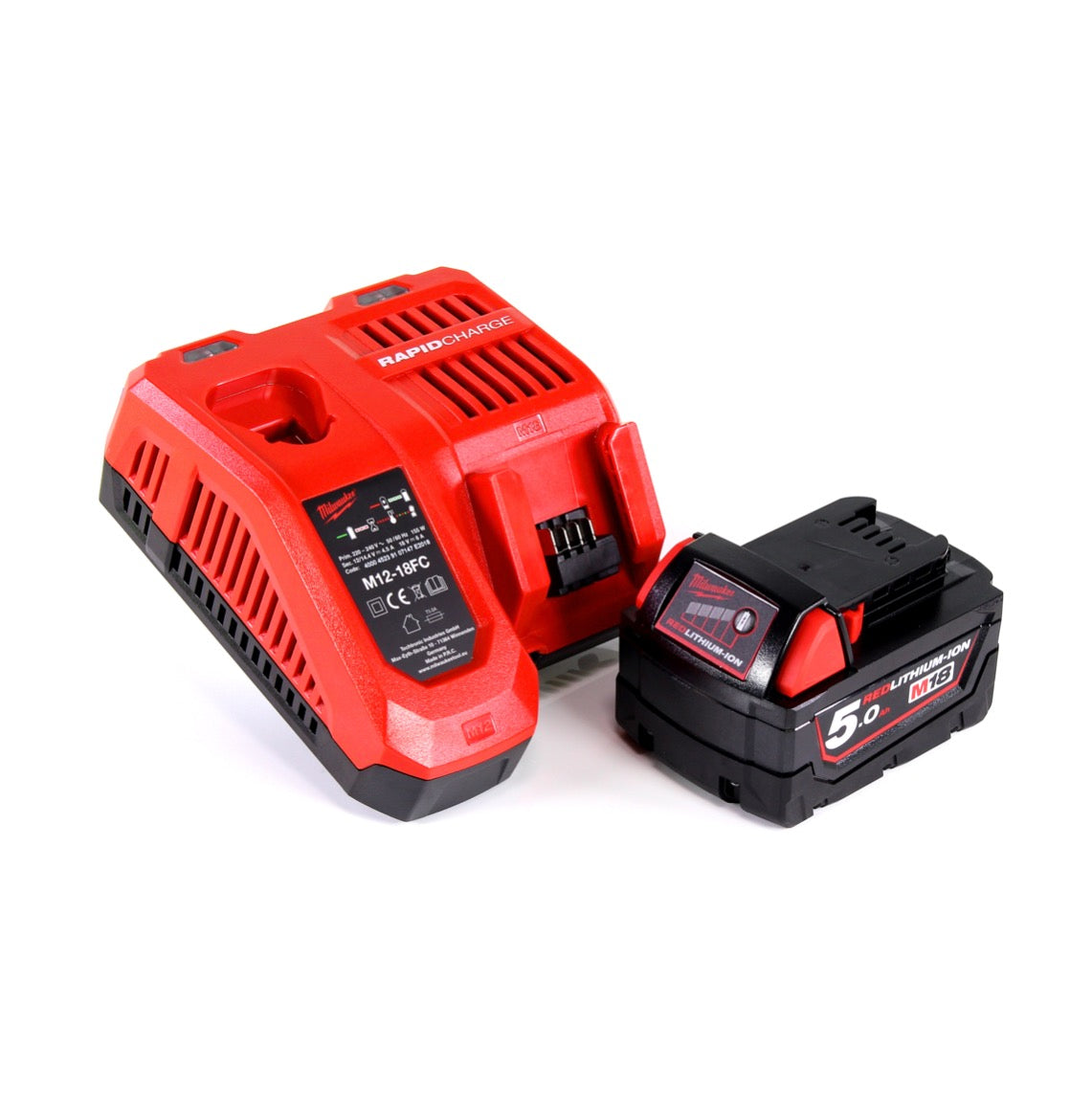 Milwaukee M18 BMT-501C Akku Multifunktionswerkzeug 18V ( 4933446203 ) + 1x Akku 5,0Ah + Ladegerät