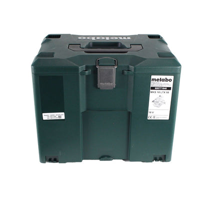 Metabo MKS 18 LTX 58 scie circulaire à métaux sur batterie 18V 165 mm (600771840) + 1x batterie 4,0Ah + chargeur + MetaLoc