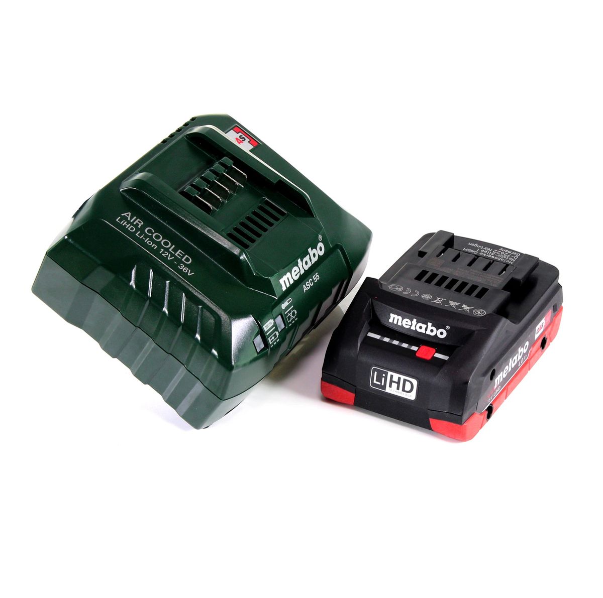 Metabo MKS 18 LTX 58 scie circulaire à métaux sur batterie 18V 165 mm (600771840) + 1x batterie 4,0Ah + chargeur + MetaLoc